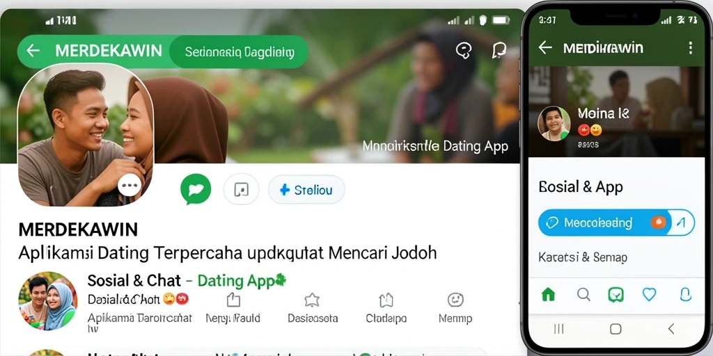 Antarmuka pengguna MERDEKAWIN yang menarik dan intuitif.