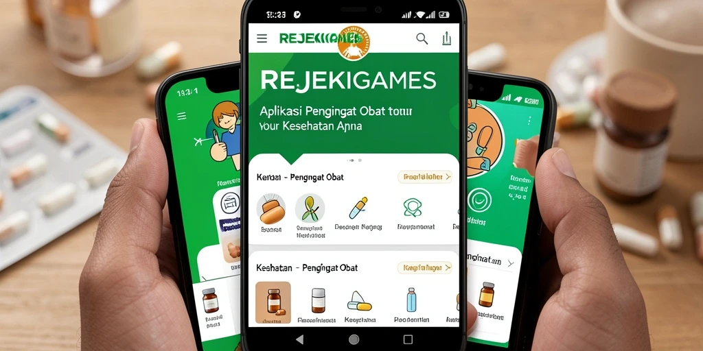 Antarmuka pengguna REJEKIGAMES yang sederhana dan menarik.